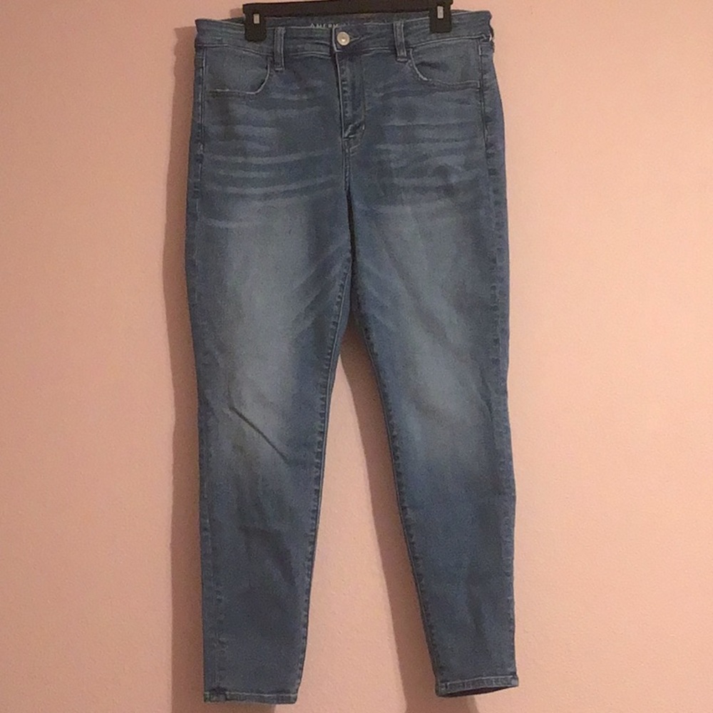 American eagle next level stretch hi rise jegging size 16.